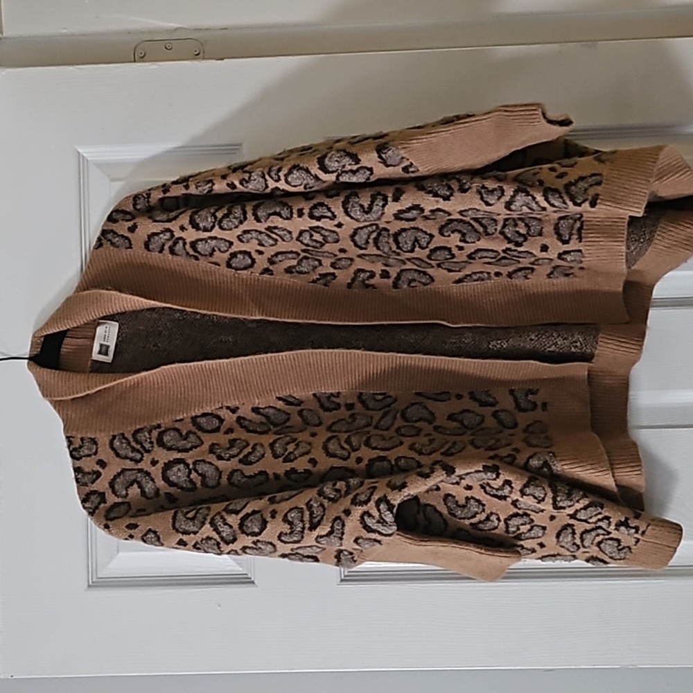 Cheetah Cardigan